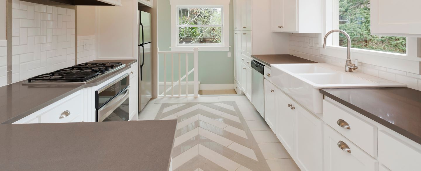 modern kitchen gray me